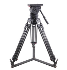 Sachtler VIDEO 18P Fluid Head with Carbon Fiber Tripod 100mm 18 P