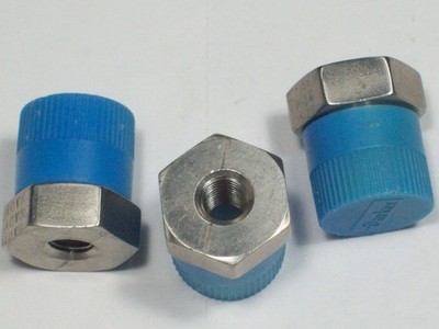 3 - Parker Stainless Steel Reducing Bushings, 3/8'' MNPT x 1/16'' FNPT, 6-1 RB-SS