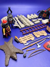 Playmobil 3274 Wolf Clan Knights Steck Castle Ruins 3666 3652 INCOMPLETE