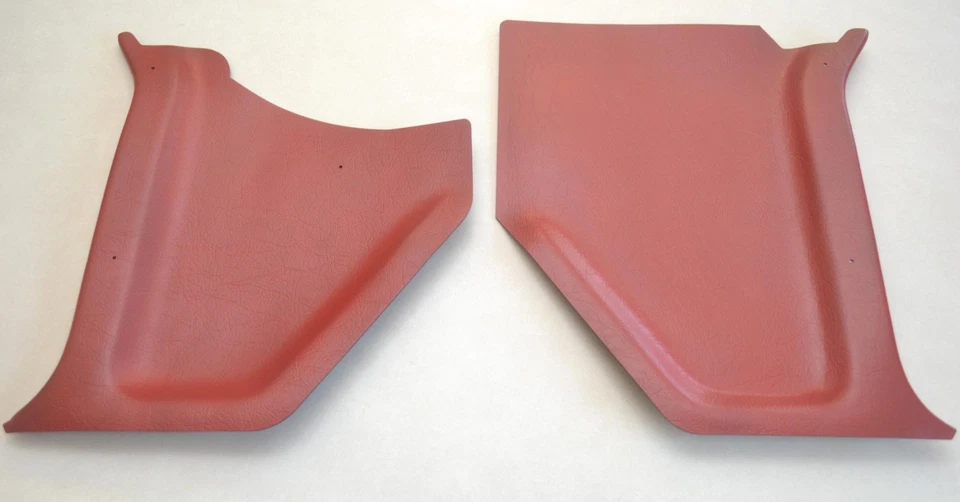 New 1960-1964 Ford Galaxie Red Kick Panels, 1961 1962 1963 Mercury, 1960 Edsel - Image 4 of 4