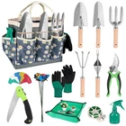 62-Piece Heavy-Duty Garden Tool Set, Complete Garden Tool Kit with Stainless ...
