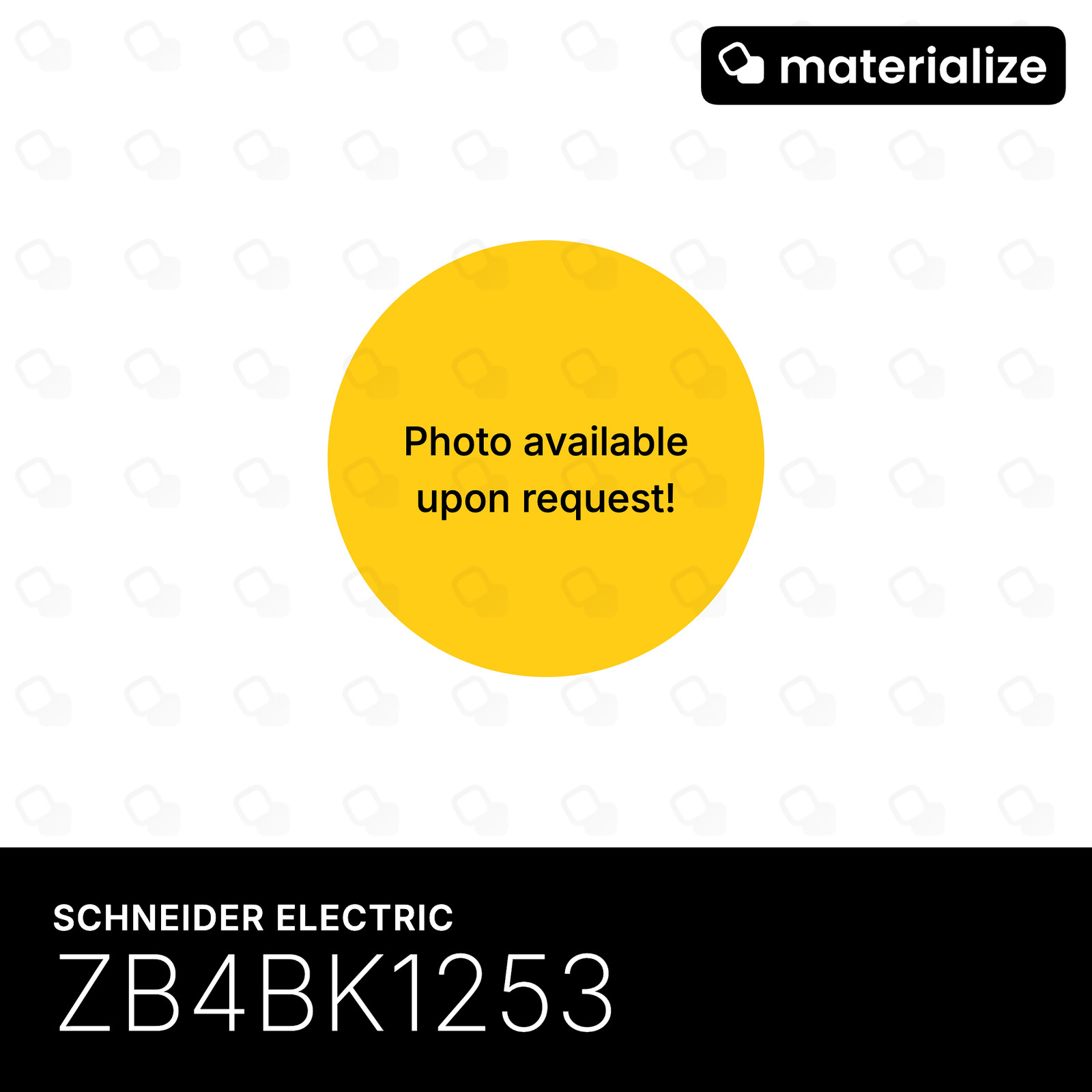 Schneider Electric, ZB4BK1253 - Illuminated Selector Switch Head (22mm, Orange)