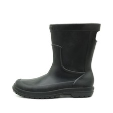 Crocs Herren Regenstiefel Stiefel Schwarz Gummi Mittel Klassisch EU 43-44