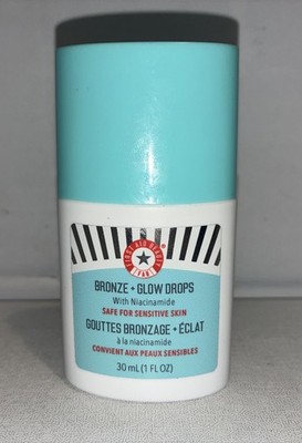 First Aid Beauty - Bronze + Glow Drops with Niacinamide, 1 Fl Oz/30 mL