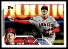 2023 Topps Jimmy Herget Rookie Los Angeles Angels #254
