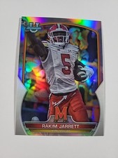 2022 Bowman University Chrome #2 Rakim Jarrett Refractor Terrapins