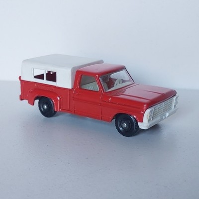Original Matchbox Super Fast Ford Pick Up Truck No 6 White Grille 