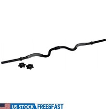 2 Pezzi Super Curl Bar 1 Pollice Barra Sollevamento Pesi Standard con Impugnature Antiscivolo Nuova