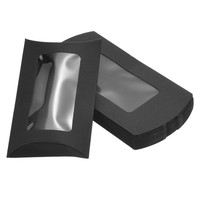 "Kopfkissen Boxen 100Stk Hochzeit Geschenk Boxen Papier Box 5.7 X 2.9\" Schwarz"