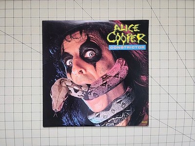 1986 ALICE COOPER CONSTRICTOR ALBUM LP