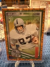 2025 Score - Dave Casper #83 Pumpkin