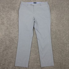 Peter Millar Pants Mens 35x29 Tag 35x32 Gray Crown Crafted Surge Performance