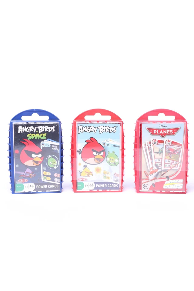 Tactic Angry Birds Space Power Cards Kartenspiel Familien Spiel 100 Karten