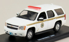 1/43 CHEVROLET TAHOE ABSAROKA COUNTY SHERIFF DEPARTMENT 2010 GREENLIGHT 86624