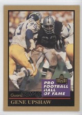 1991 Enor Pro Football Hall of Fame Gene Upshaw #144 HOF 0a3