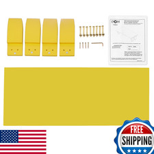 Dream On Me Emma 3 in 1 Toddler Bed Convertible Kit Yellow 649B-Y