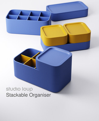 Cable Organiser organizer schreibtisch schubladen box aufbewahrungsbox grau