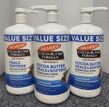 3 X Palmer's COCOA BUTTER Formula Body Lotion W/ Vitamin E 33.8 FL OZ each