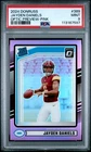 2024 Panini Donruss Jayden Daniels #389 Optic Preview Pink PSA 9 Mint RC
