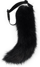 Faux Fur Fox Costume Cat Tail Cosplay Halloween Christmas Party Costume, One Siz