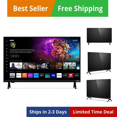 32 Inch V Series Full Array LED Smart HD TV 720p Bluetooth Compatible with VR...
