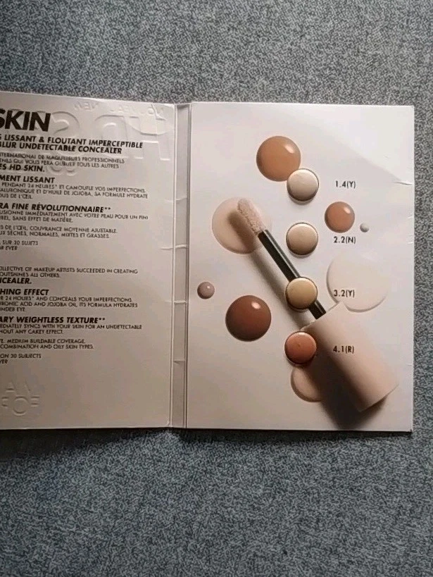 MAKE UP FOR EVER HD Skin Concealer, (4 Shades Sample) - Image 2 of 3