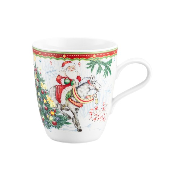 Becher Mit Henkel 0,40 L - WeihnachtsmäNner - Seltmann Weiden Life Zusatzsortim-image
