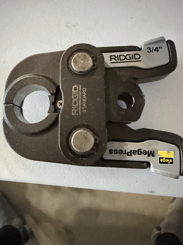 Ridgid MegaPress 3/4" Press Jaw Pre-owned