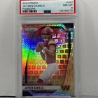 Panini 2024 Prizm Jayden Daniels Pandora Prizm #347 PSA 8 RC Commanders /400