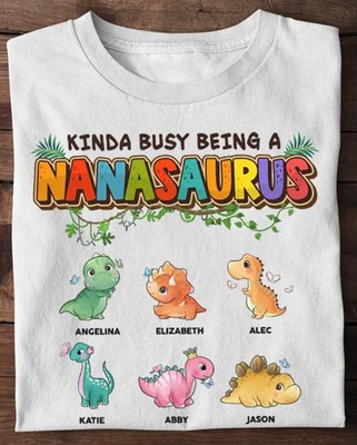 Personalized Kinda Busy Being Comfort T-Shirt Custom Funny Gift