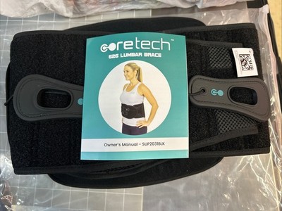 Vive Health Coretech 626 Lumbar Brace - SUP2031BLK