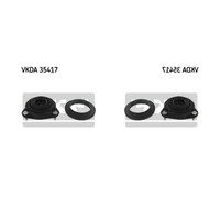 2X SKF FederbeinstüTzlager Vorne FüR Ford Focus DAW DBW 1.6 16V 1.4 DNW 1.8