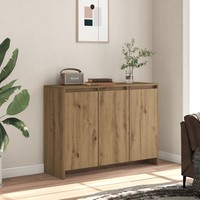Sideboard Artisan-Eiche 102X33X75 Cm Holzwerkstoff, Anrichte
