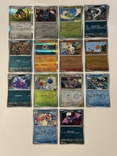 Pokémon TCG Lot Of 14 Holo And Reverse Holo Cards - Pack Fresh!