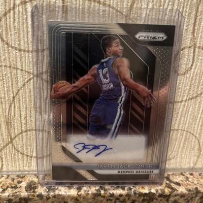 2018-19 Panini Prizm Rookie signature Jaren Jackson JR, (AU, RC)