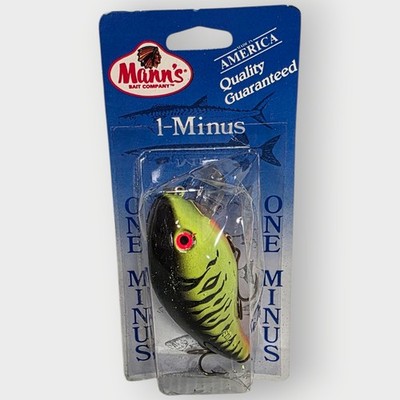 1 minus fishing lure Baby The One Minus series is perfect for shallow water worldwide Mann's Baby 1-Minus Tennessee Shad