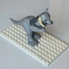 LEGO Tauntaun Star Wars  Flexible Tail Animal Figure Gray Plastic Star Wars