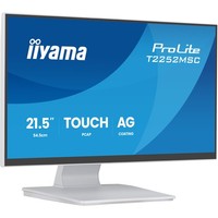 Iiyama Prolite T2252MSC-W2AG, Led-Monitor, 54,6 Cm (21,5 Zoll), Weiß (Matt)