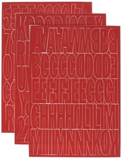 Hy-Ko Die Cut Packaged Numbers Letters, DIY Address Number Stickers for Del...
