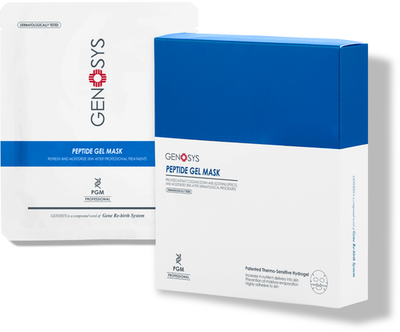 #ad GENOSYS Peptide Gel Mask 5pcs 1 Set Soothing Hydrating $46.00