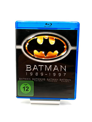 Batman 1989 - 1997 Michael Keaton Tim Burton 4 Filme Blu-Ray TOP ZUSTAND