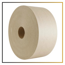 70mm x 450ft Intertape Venom Water Activated Tape K9001 Kraft Gummed 10 Pack