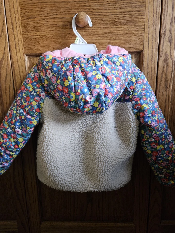 Girls Mini Boden Coat Size 2-3 - Image 3 of 4