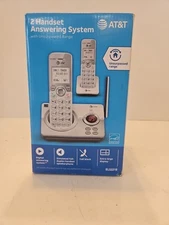 AT&T EL52219 2 Handset Cordless Answering System Caller ID Call Waiting New 
