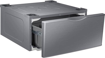 #ad NEW SAMSUNG 27 Inch Washer Dryer Pedestal Stand Pull Out Laundry Storage Drawer $173.33