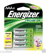 Energizer Pre-Charged Rechargeable AAA Battery 4 Pack UNH12BP-4   