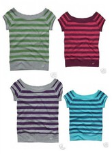 CAMISETA CUELLO BALLET A RAYAS RUGBY AEROPOSTALE $25 NUEVA CON ETIQUETAS