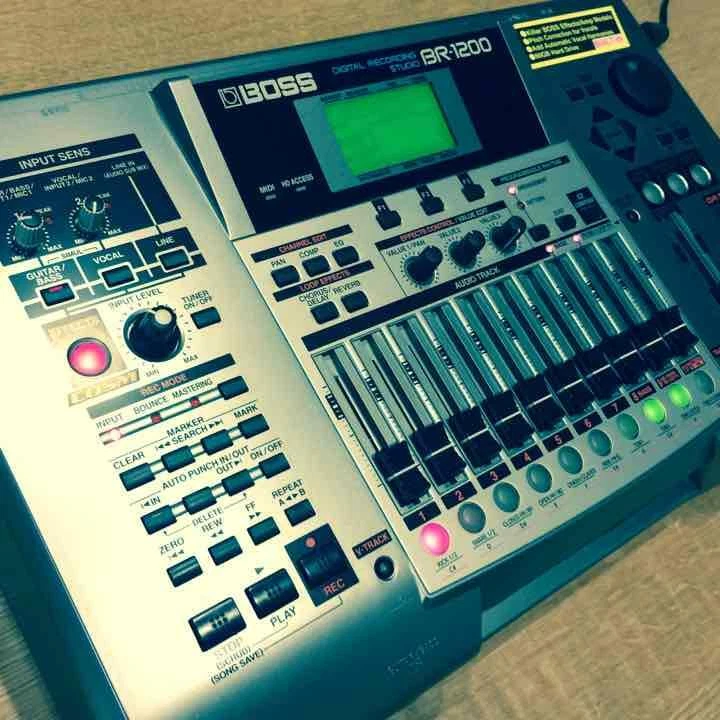 BOSS BR-1200CD Digital Recording Workstation Studio MT-R CD-R