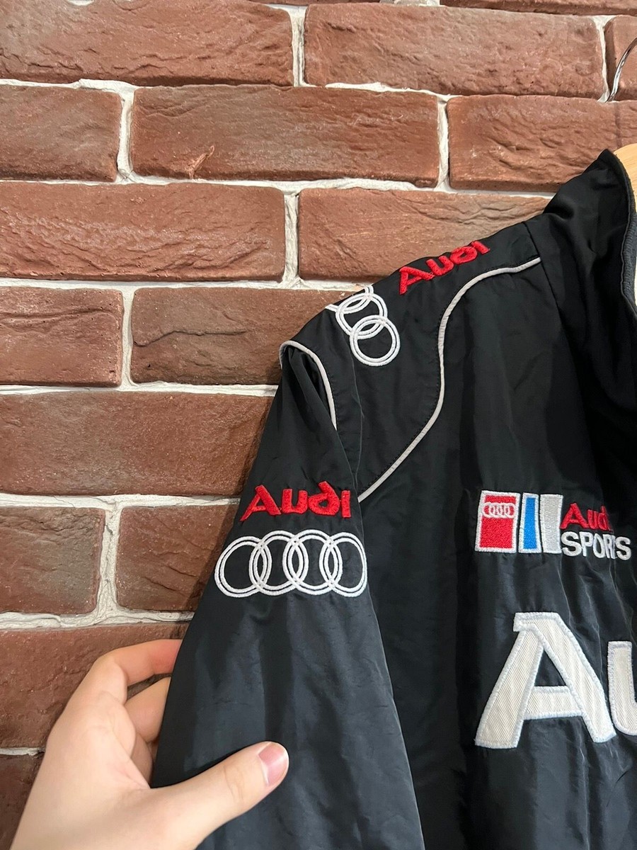 Rare Vintage Audi Light Bomber Moto Racing Jacket Hype | eBay Rare Vintage Audi Light Bomber Moto Racing Jacket Hype | eBay