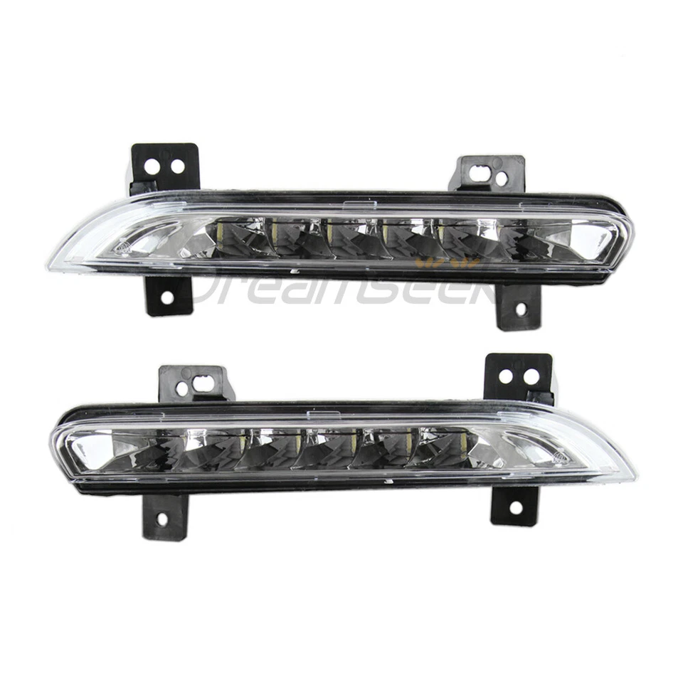 Luz diurna LED DRL antiniebla para Renault Fluence 2014-2016 lámpara de conducción blanca Foto 2 de 4
